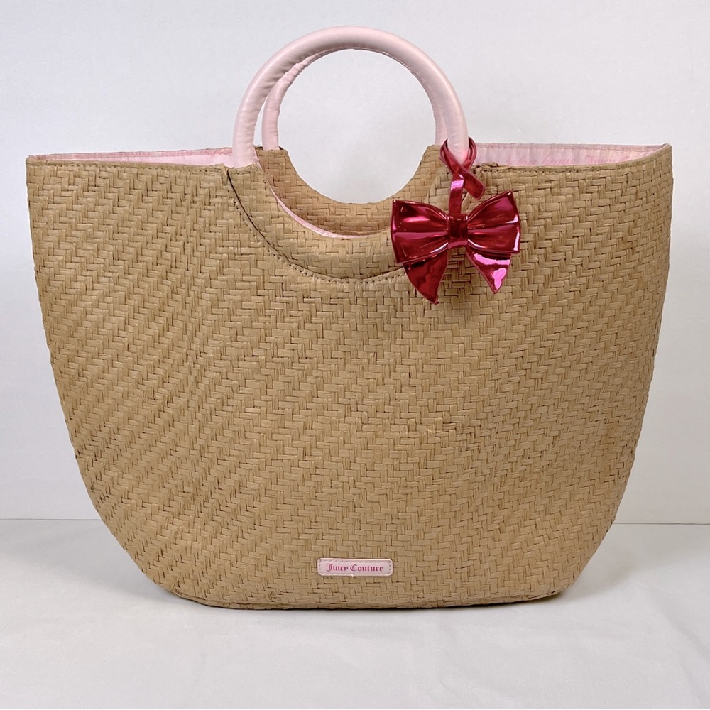 Juicy Couture Woven Beach Bag
